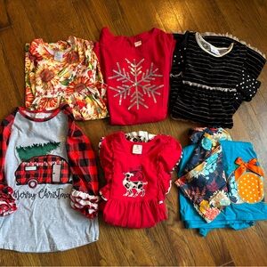 Lot of 6 seasonal items Girls size 7/8